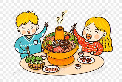 吃火鍋元素素材 正版飲品素材介紹與應(yīng)用